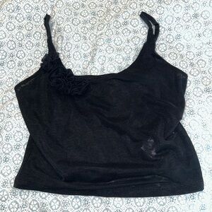 NWT black tank top